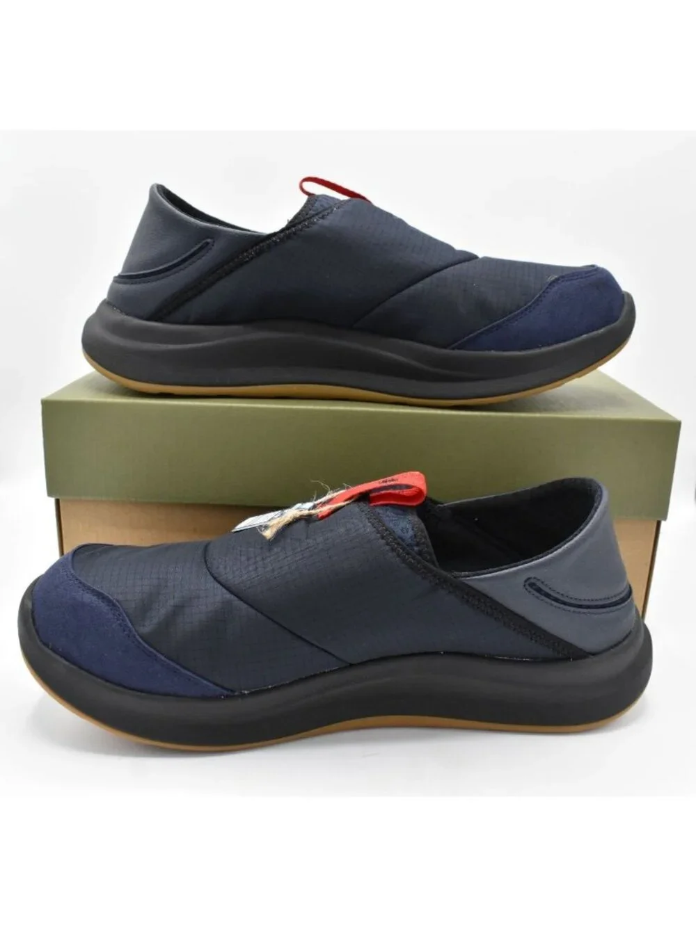 Keen Mens Size 10‎ Whyser Navy Blue Sky Captain Slip On Lightweight Shoes